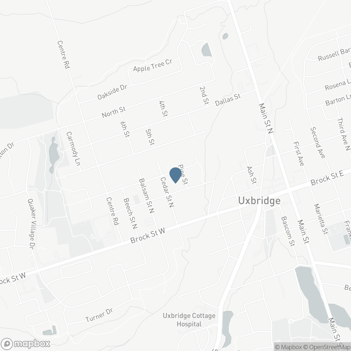 162 MAPLE STREET, Uxbridge, Ontario L9P 1B2